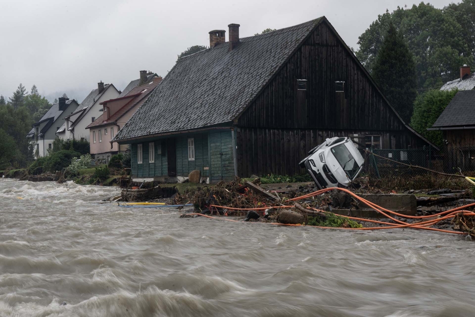 FLOODS IN NORTH MORAVIA , 2024