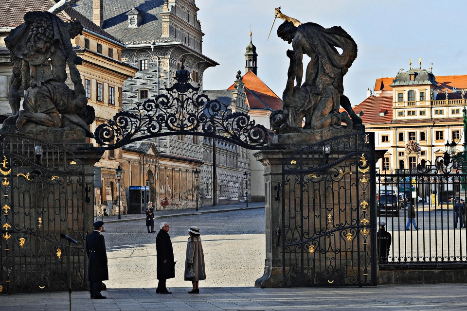 CZECH PRESIDENT VACLAV KLAUS