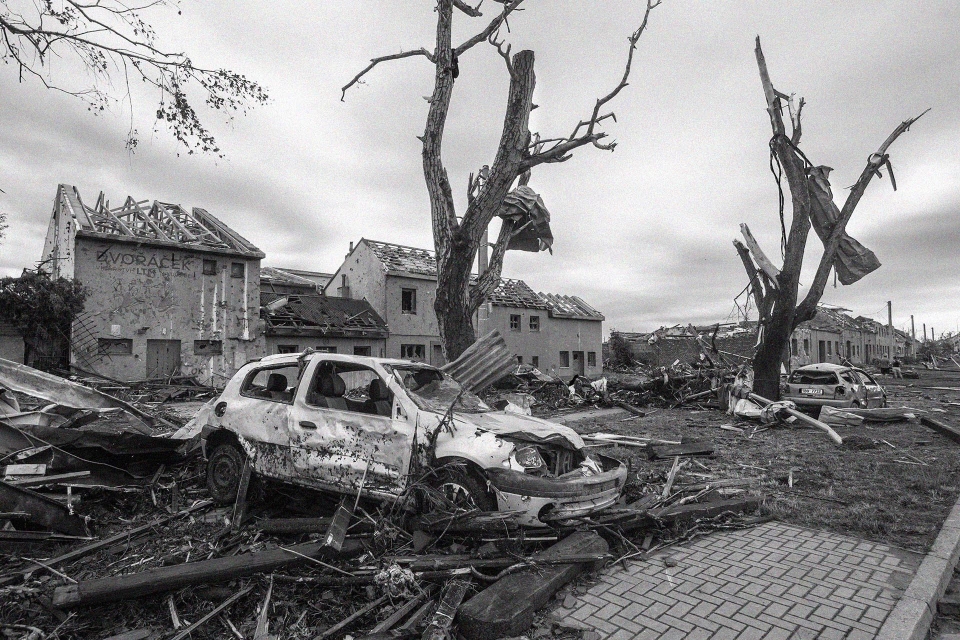 TORNADO HIT SOUTH MORAVIA REGION, JUNE 24, 2021